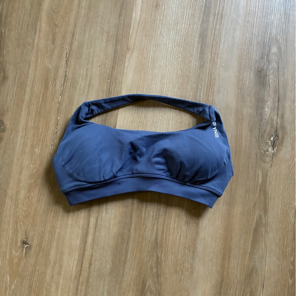 Navy Sports Bra by DFYNE